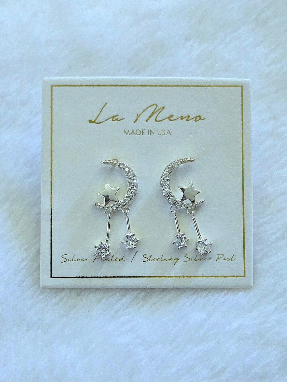 La Meno Silver🤍 "Starling"🌠 Earrings